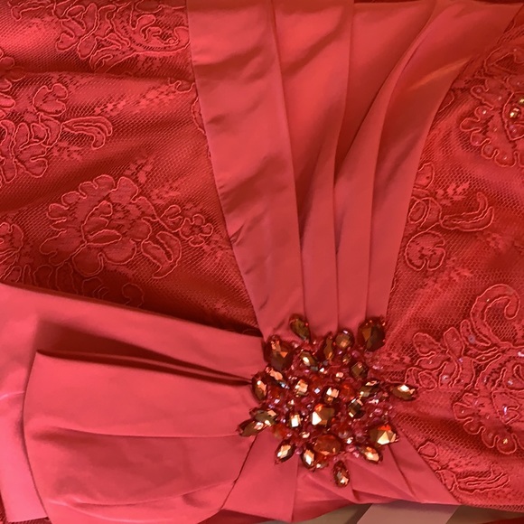 Rickie Freeman Teri Jon Cocktail Dress. - Picture 3 of 6